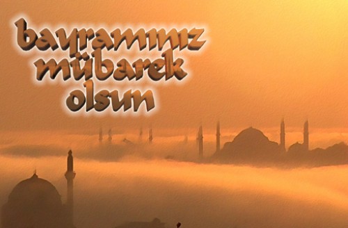 BAYRAMINIZ MÜBAREK OLSUN