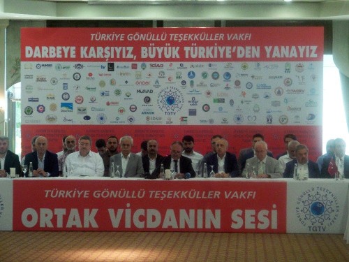 TGTV'nın Basın Toplantısına İVEK de katıldı