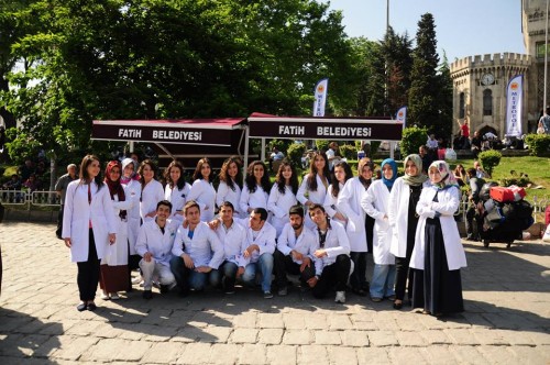 İ.Ü.Eczacılık Sosyal Sorumluluk Birimi Hasta Bilgilendirme Çalışması 