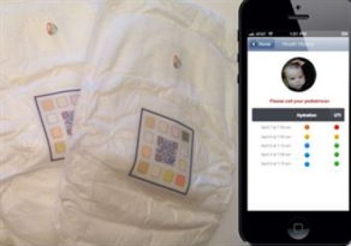 İdrar tahlili yapan bebek bezi!