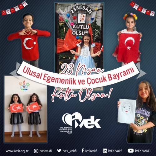 23 Nisan Ulusal Egemenlik ve Çocuk Bayramı Kutlu Olsun