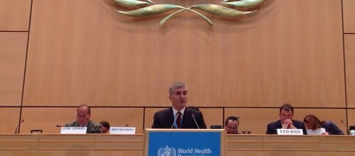 Gümüş, 68.Dünya Sağlık Asamblesi'nde