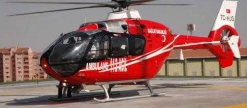 Gece uçuşlu ambulans helikopterleri