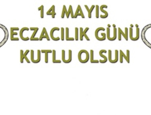 Eczacılık Bayramınızı Tebrik Ederiz