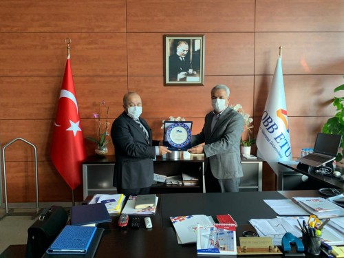 Sn. Prof. Dr. Yusuf Sarınay’a ve Sn. Prof. Dr. Teyfik Demir'e Ziyaret