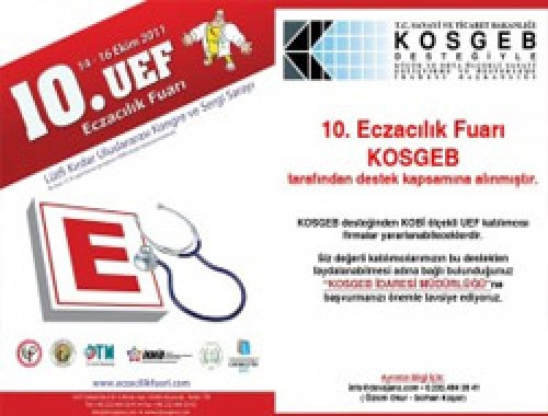 10. Uluslal Eczacılık Fuarına Katılıyoruz