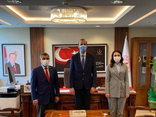 Sayın. Doç. Dr. Tolga Tolunay ve Sayın. Dr. Muhammed Ertuğrul Eğin’i Ziyaret