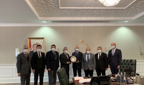 Sayın Prof. Dr. Sabahattin Aydın'a Ziyaret