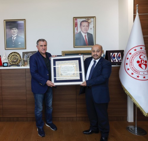 Gençlik ve Spor Bakanı Sn. Dr. Osman Aşkın Bak Ziyareti