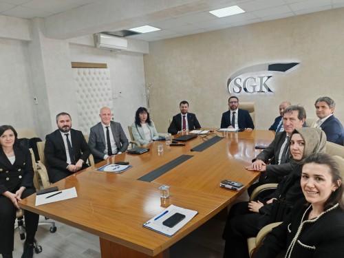 Genel Sağlık Sigortası Genel Müdürü  Sn. Doç. Dr. Eren Usul Ziyareti