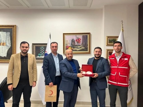 Kızılay Vakfımıza Ziyarette Bulundu