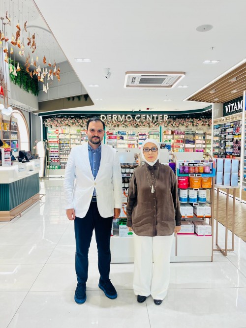 Mütevelli Heyeti Başkanımız Sn. Ecz. Öznur Çalık Ziyareti