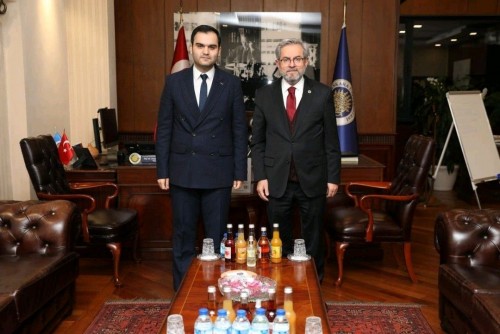 Prof. Dr. Necdet Ünüvar'a Ziyaret