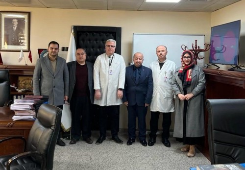 Prof. Dr. Ozan Beytemür ve Başhekim Yardımcısı Dr. Muhittin Balta Ziyareti