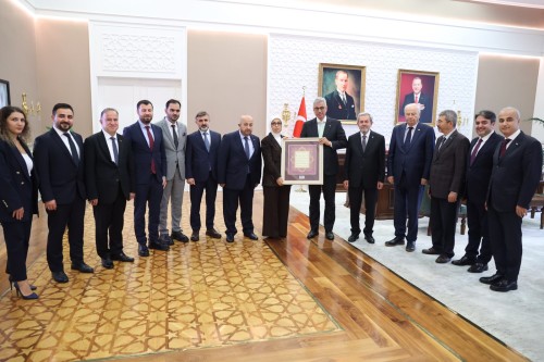 Sağlık Bakanımız Sn. Prof. Dr. Kemal Memişoğlu’na Ziyaret