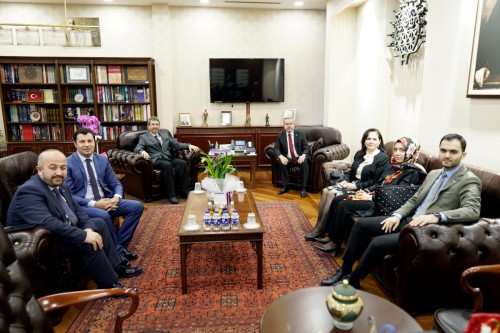 Sn. Prof. Dr. Necdet Ünüvar'a Ziyaret