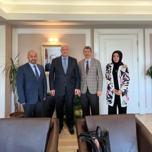 Sosyal Güvenlik Kurumu Başkan Yardımcısı Sn. Lütfi Aydin’ı Makamında Ziyaret