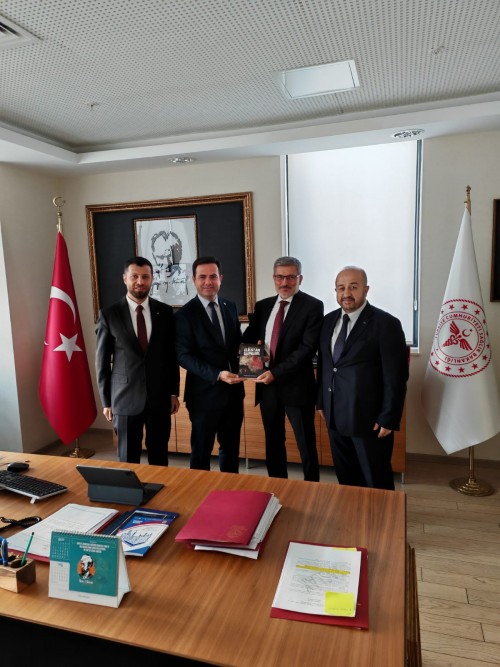 T.C. Sağlık Bakanlığı Sağlığın Geliştirilmesi Genel Müdürü Sn. Doç. Dr. Muhammed Atak Ziyareti