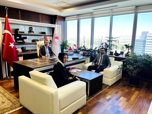 T.C. Tarım ve Orman Bakanlığı Bitkisel Üretim Genel Müdürü Sn. Mehmet HASDEMİR’e Ziyaret