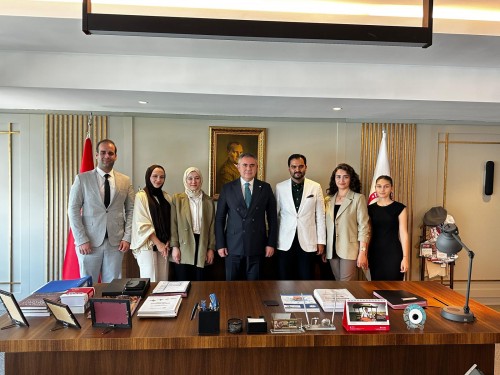 Türk Eczacıları Birliği Başkanı Sn. Ecz. Arman Üney Ziyareti