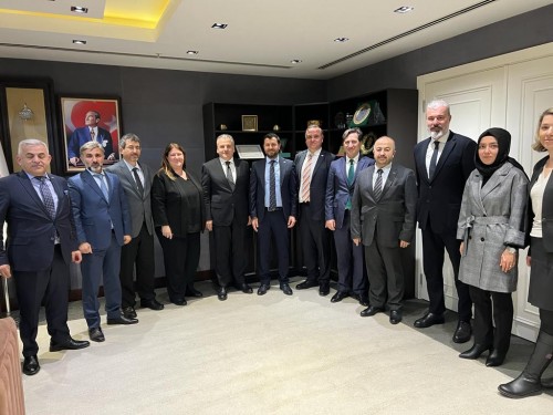 Türkiye İlaç ve Tıbbi Cihaz Kurumu Başkanı Sn. Dr. Asım Hocaoğlu Ziyareti