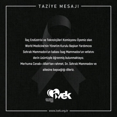 Vefat ve Taziye Duyurusu