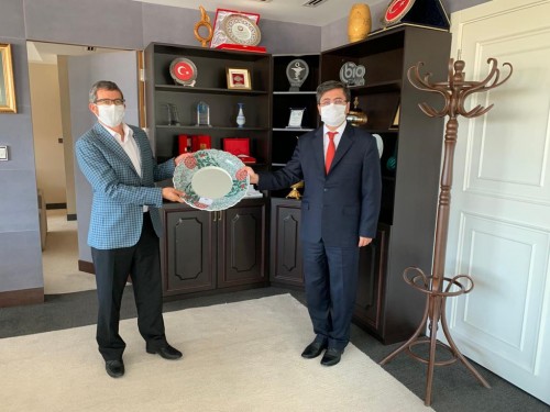 Türkiye İlaç ve Tıbbi Cihaz Kurumu Başkanı Sayın Dr. Ecz. Harun Kızılay’a Ziyaret