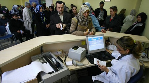 Sağlık prim borcu bilgisayara yakalandı