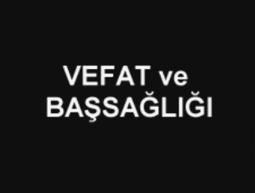 Vefat