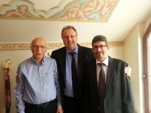 İst. Üniv.Eczacılık Fak. Dekanı Prof. Dr. Ahmet Oğul Araman ile kahvaltı