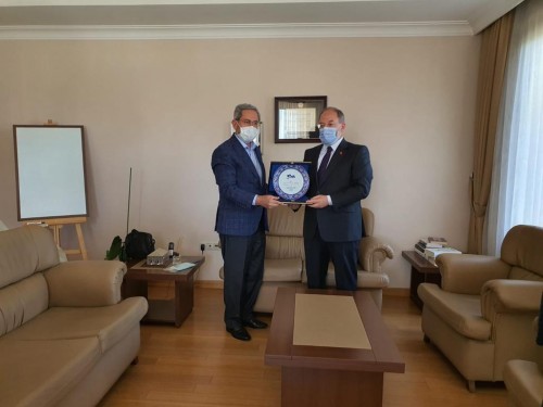 TBMM Sağlık, Aile, Çalışma ve Sosyal İşler Komisyonu Başkanı Sn. Prof. Dr. Recep Akdağ’a Ziyaret 