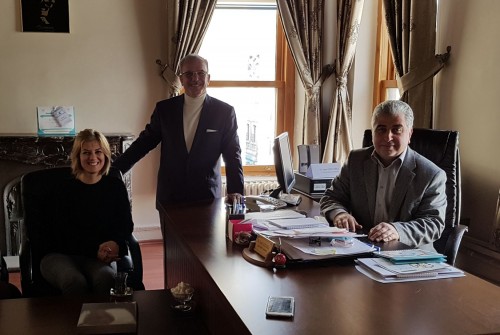 İVEK'ten İl Sağlık Müdürlüğüne ziyaret