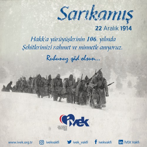 22 Aralık 1914 SARIKAMIŞ