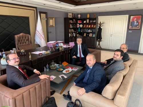 Türkiye İlaç ve Tıbbi Cihaz Kurumu Başkanı Sn. Dr. Hakkı Gürsöz’ü Ziyaret