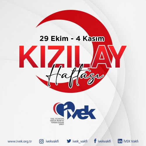 29 Ekim-4 Kasım Kızılay Haftası