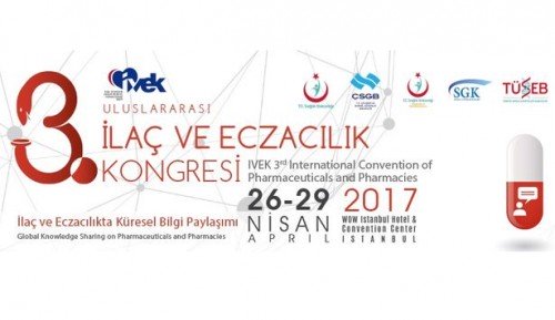3. İVEK Uluslararası İlaç ve Eczacılık Kongresi'ne sadece 1 gün kaldıı!