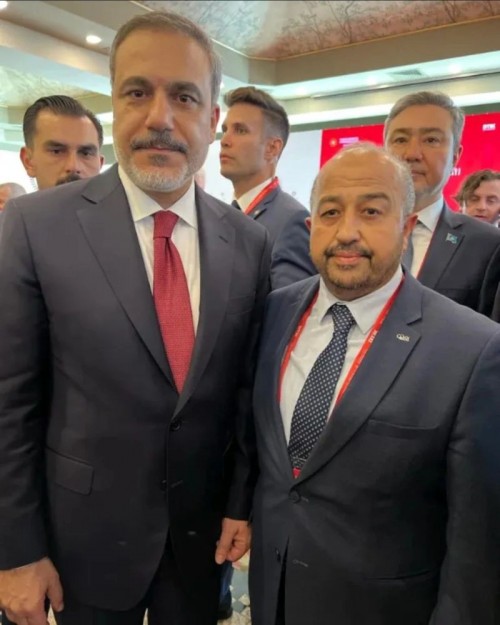 Dışişleri Bakanı Sn. Hakan Fidan ile 10. Dünya Türk İş Konseyi Kurultayı'nda bir araya geldik