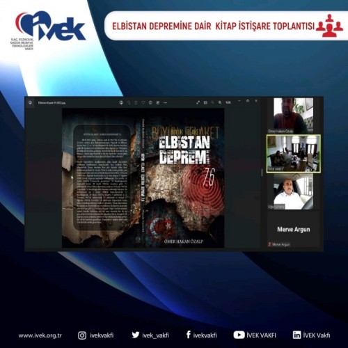 Elbistan Depremine Dair Kitap İstişare Toplantısı