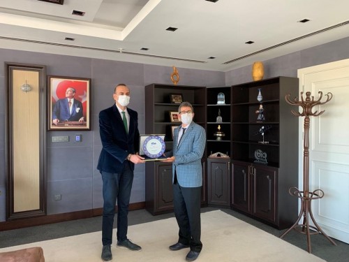 TİTCK Başkanı  Sn. Doç. Dr. Tolga Tolunay ve Ekonomik Değerlendirmeler ve Laboratuvar Hizmetleri Baş