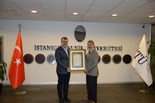 İstanbul Teknik Üniversitesi Rektörü Sn. Prof. Dr. Hasan Mandal Ziyareti