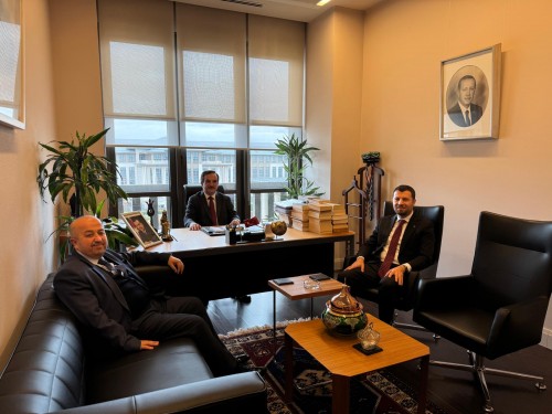 Mütevelli Heyeti Üyemiz Sn. Ecz. Ahmet Selim Köroğlu Ziyareti