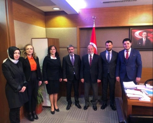 Sayın Prof. Dr. Recep Akdağ’ı TBMM’de Ziyaret