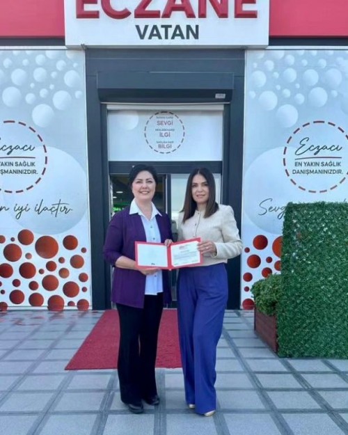 Sn. Ecz. Nevin Taşlıçay'a ve Sn. Prof. Dr. Ruhi Ersoy'a Ziyaret