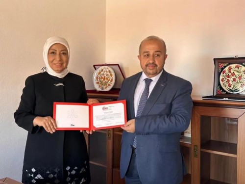 Sn. Ecz. Öznur Çalık’a Ziyaret