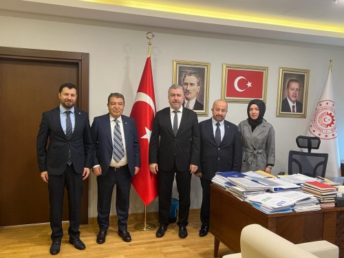 T.C. Sanayi ve Teknoloji Bakan Yardımcısı Sn. Dr. Çetin Ali Dönmez Ziyareti