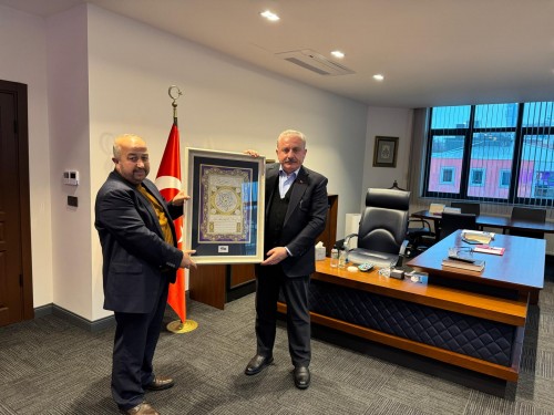 Türkiye Büyük Millet Meclisi 29. Başkanımız Sn. Prof. Dr. Mustafa Şentop Ziyareti
