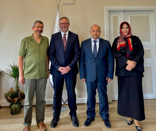 Türkiye Yazma Eserler Kurumu Başkanı Sn. Dr. Çoşkun Yılmaz Ziyareti