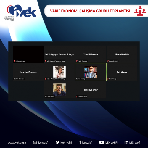 Vakıf Ekonomi Çalışma Grubu Toplantısı