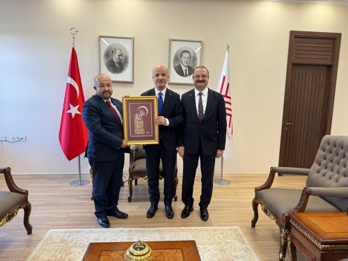 Yükseköğretim Kurulu (YÖK) Başkanı Sn. Prof. Dr. Erol Özvar Ziyareti