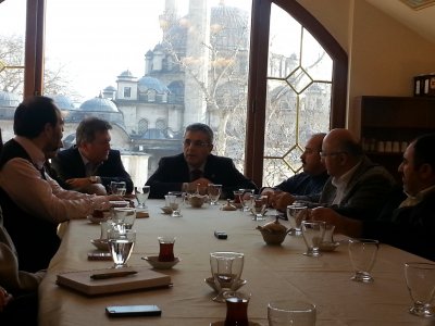   Medipol Üniversitesi Rektörü Prof. Dr. Sabahattin Aydın ile Kahvaltı 